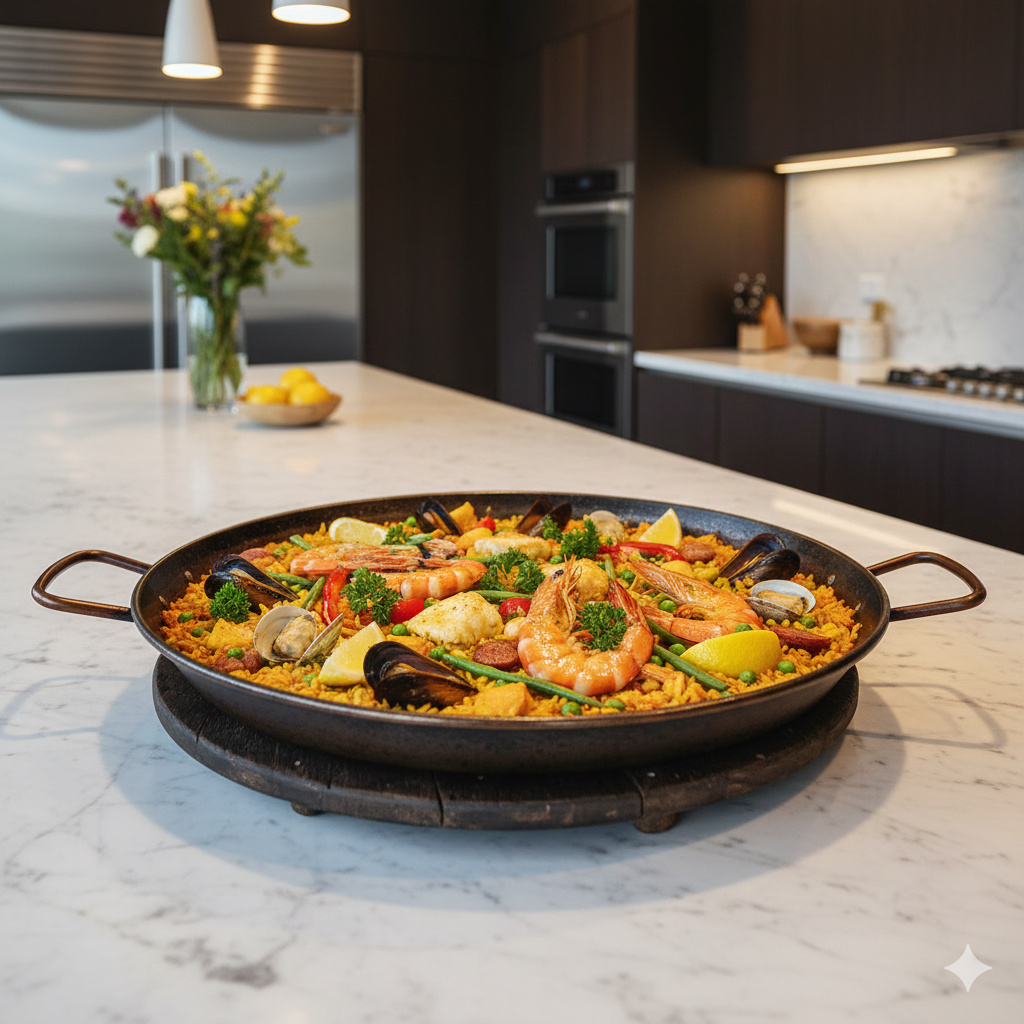 cheat day food paella