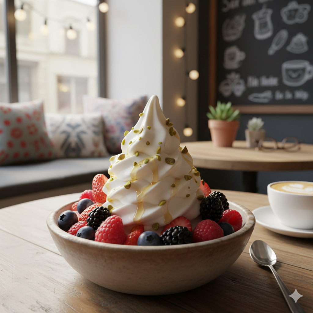 cheat day food frozen yogurt